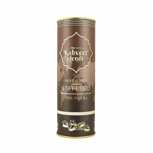 250 GR Espresso Kahve Premium Teneke Kutu